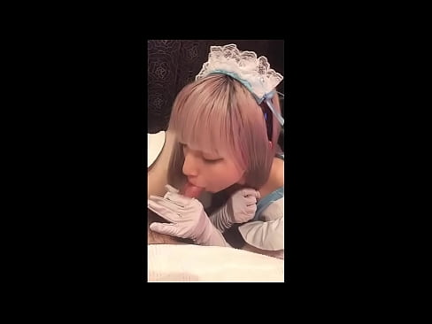 ❤️ Japanese Idol [mayuka], ຊຸດແມ່ບ້ານຊາວຝຣັ່ງ, ຕອນທີ 1, ເປົ່າລົມ ແລະ ຢອດໂລຊັນ ❤ ໜັງໂປ້ ຢູ່ພວກເຮົາ ❤
